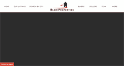 Desktop Screenshot of blairproperties.net
